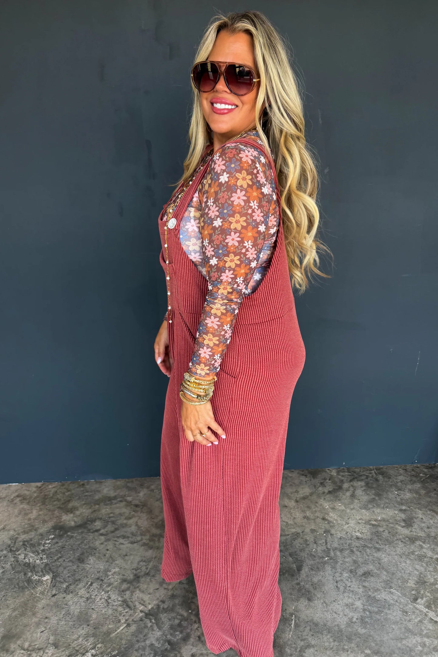 FALL KARLI OVERALLS RUST