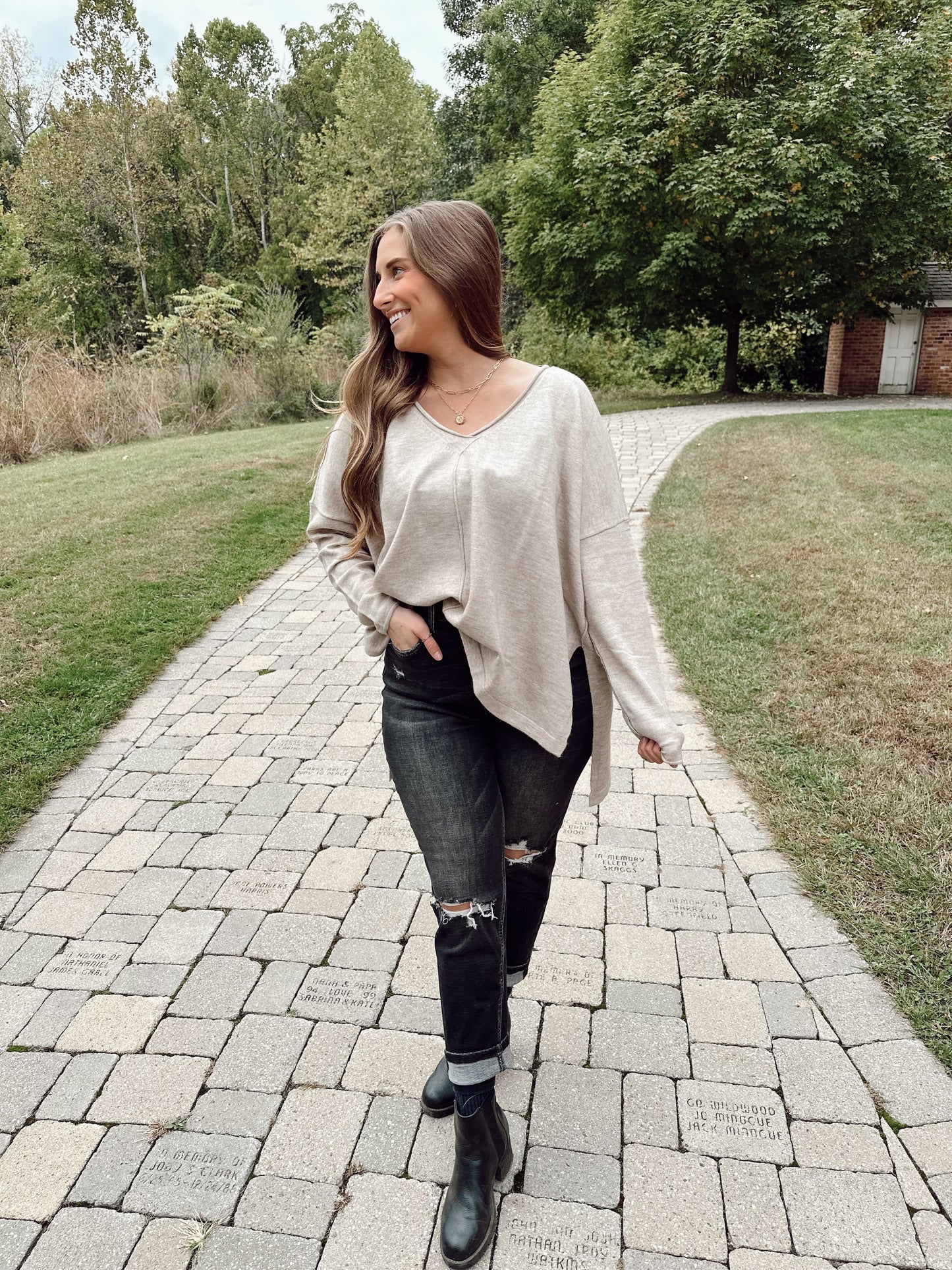 oat sweater