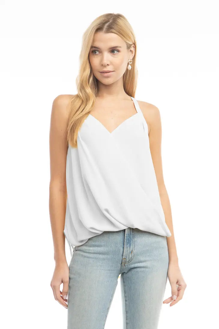 Surplice Tank in Ivory