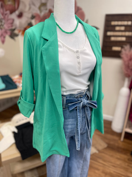 Kelly Green Blazer