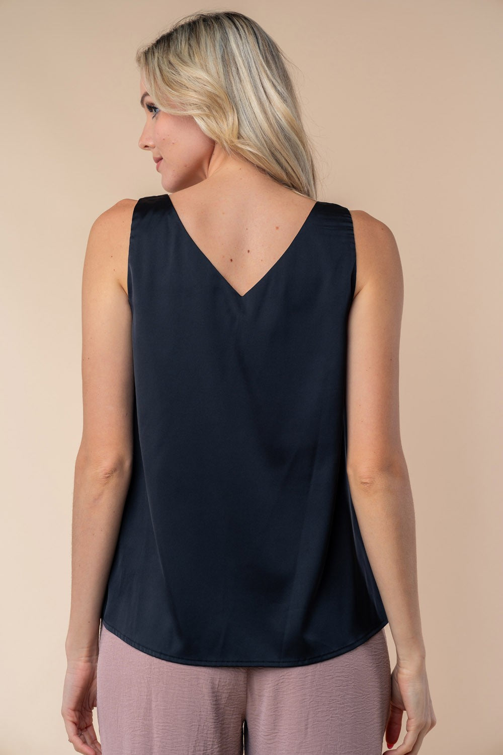 Sleeveless Solid Top