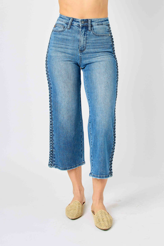 Judy Blue Braided Crop