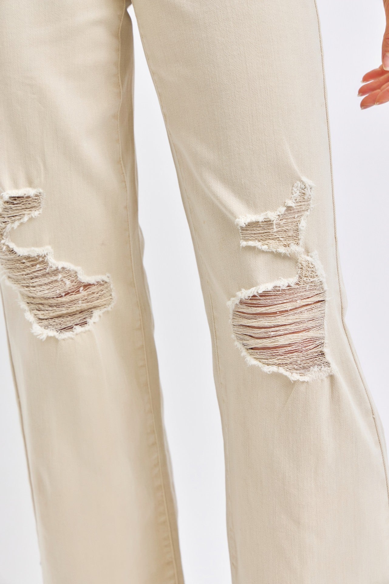 Judy Blue Khaki 90's Straight Jean