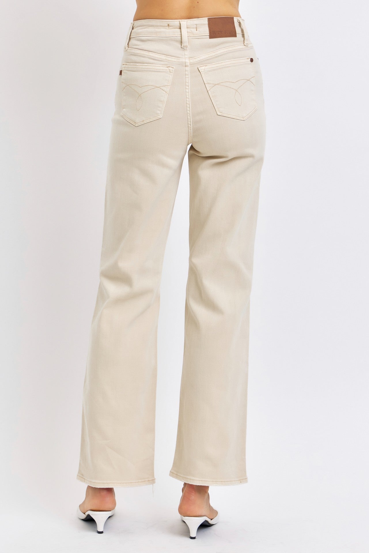 Judy Blue Khaki 90's Straight Jean