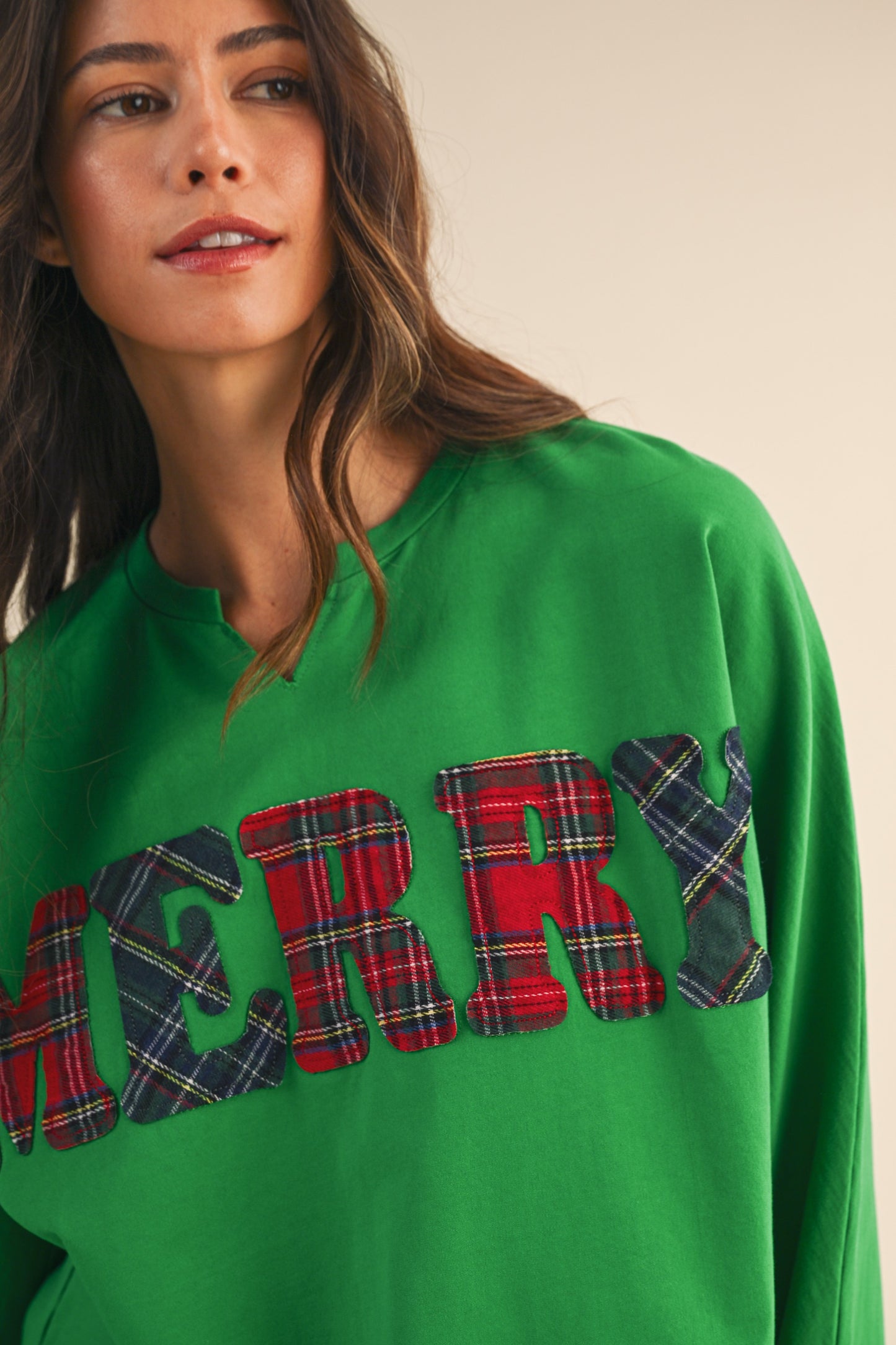 Christmas Patch Mineral Top