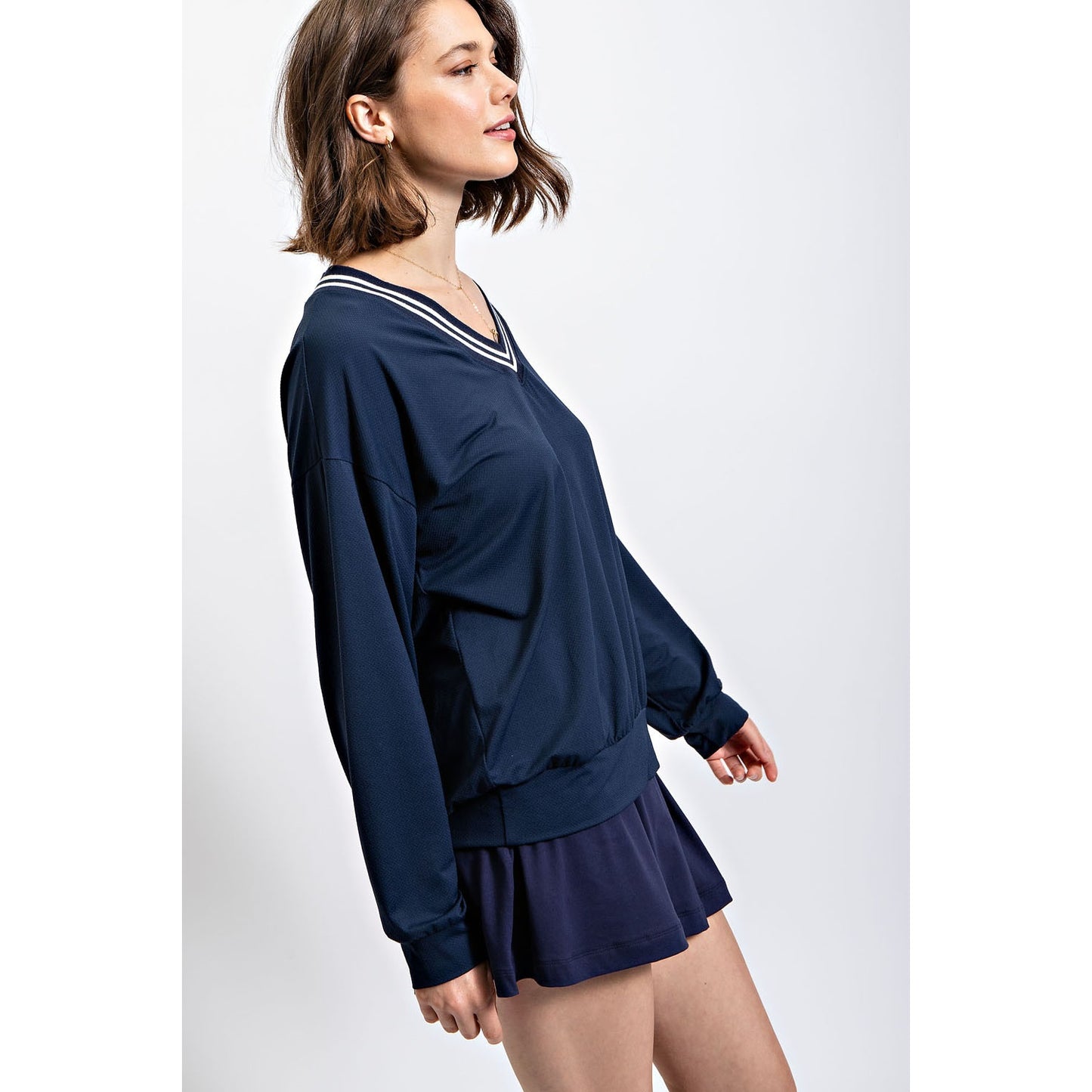 Navy Quick Dry Sweatshirt