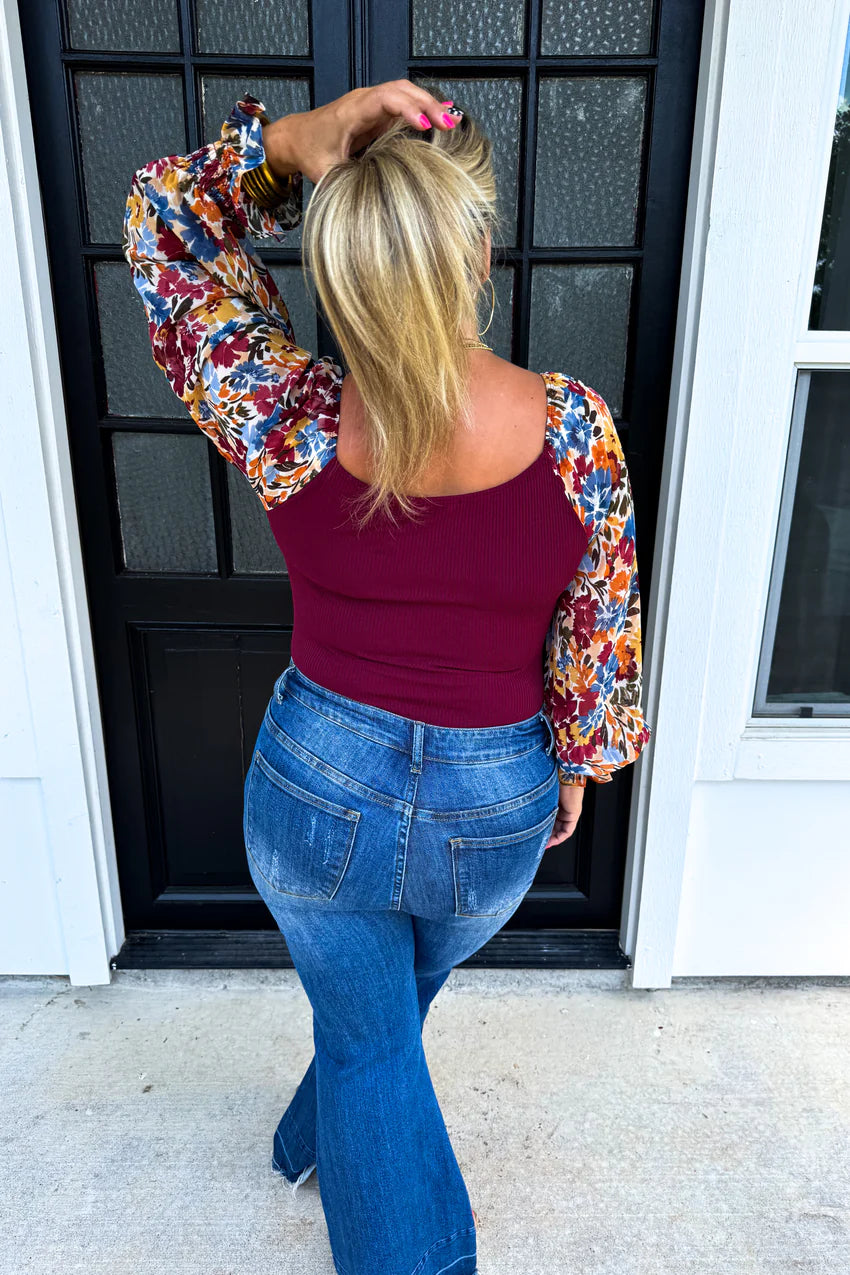 Autumn Blooms Bodysuit