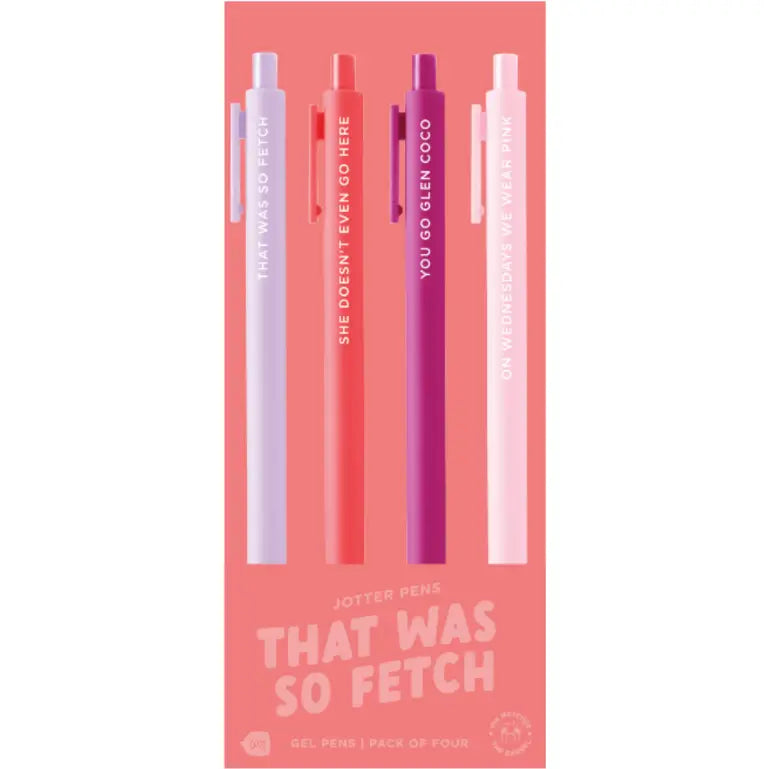 That Was So Fetch 4 Pack Jotter Set