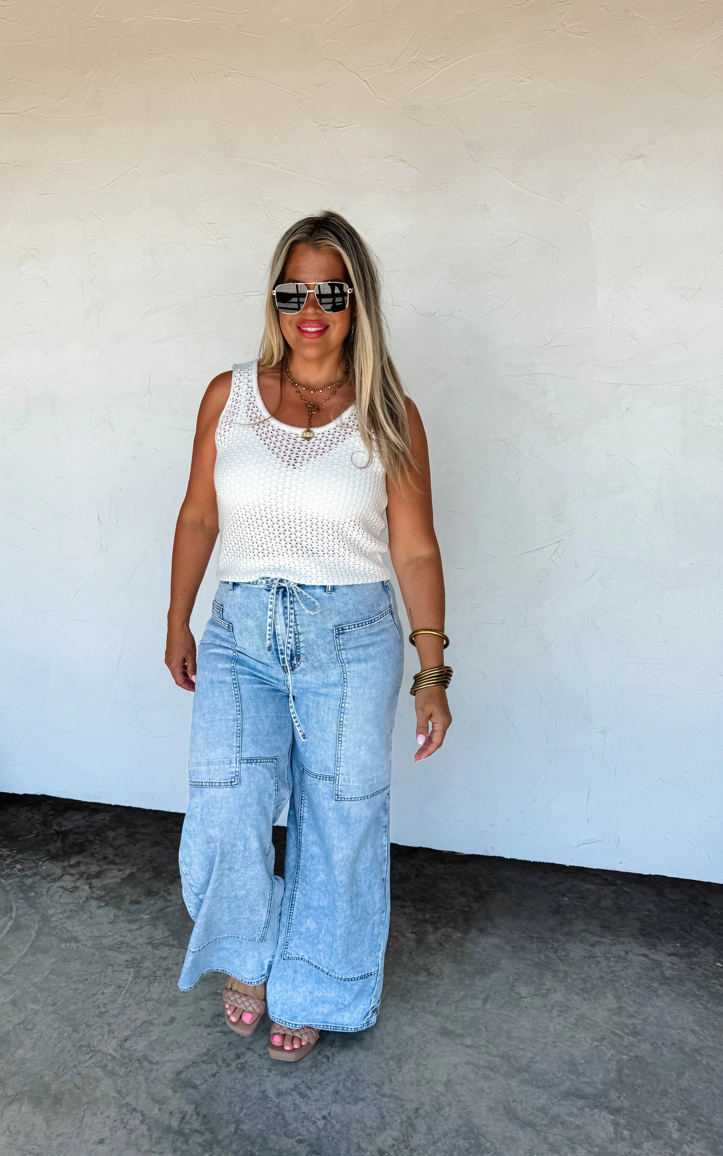 PRE-ORDER: Jovie Tie Waist Jean