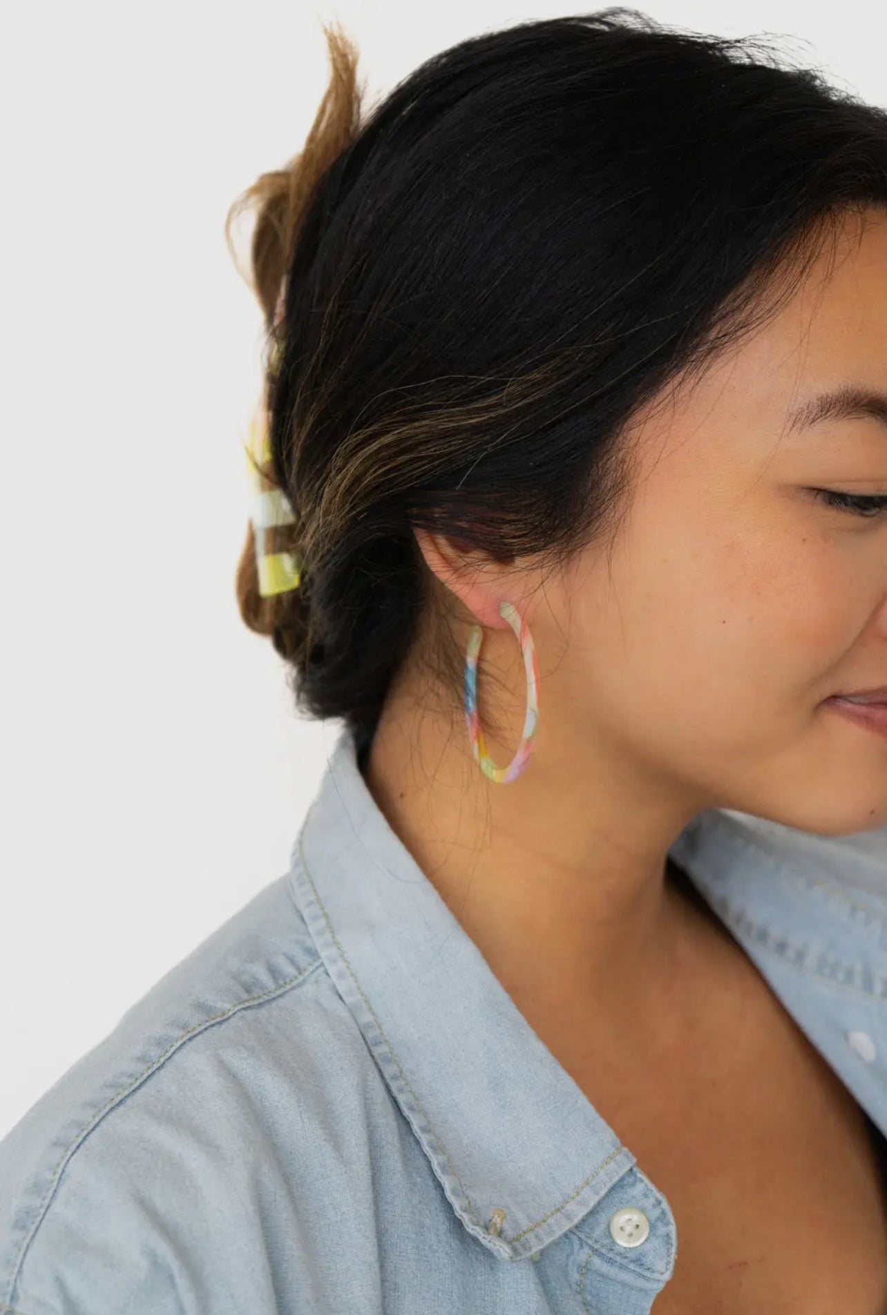 Rainbow Delight Cameron Hoops