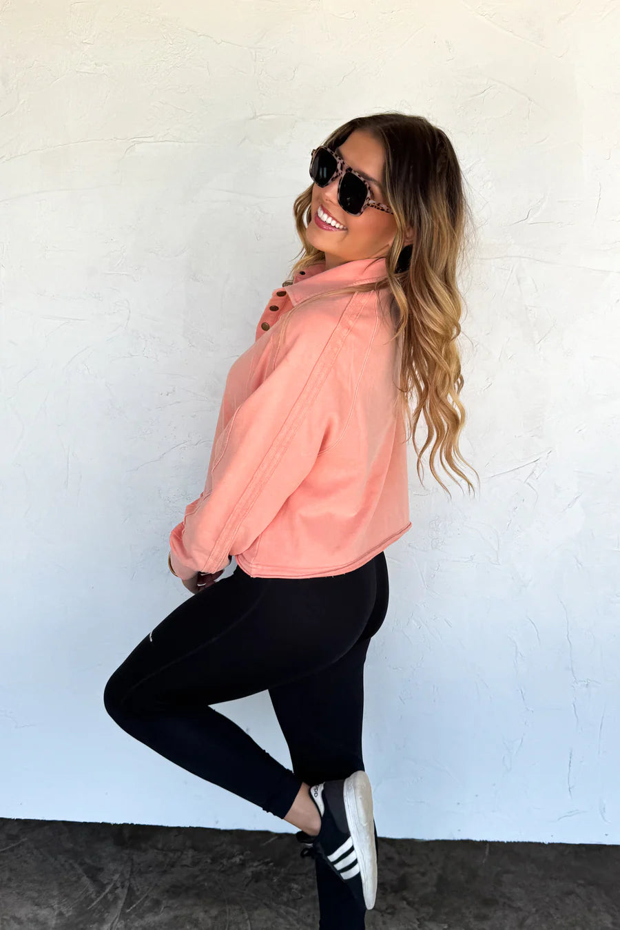 Marley Snap Button Sweatshirt