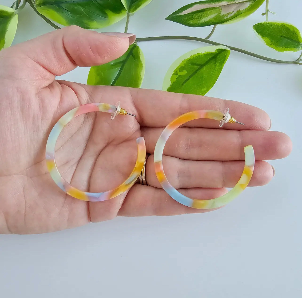 Rainbow Delight Cameron Hoops
