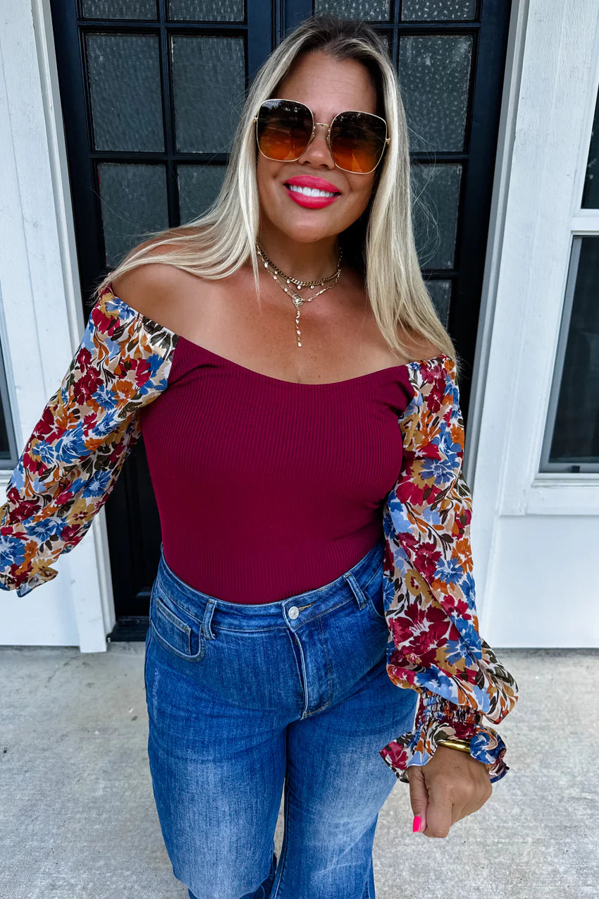 Autumn Blooms Bodysuit