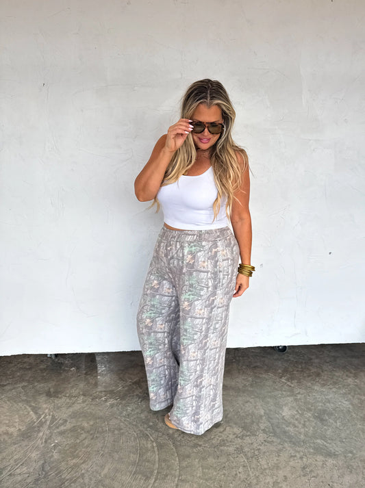 Forest Camo Drift Away Joggers