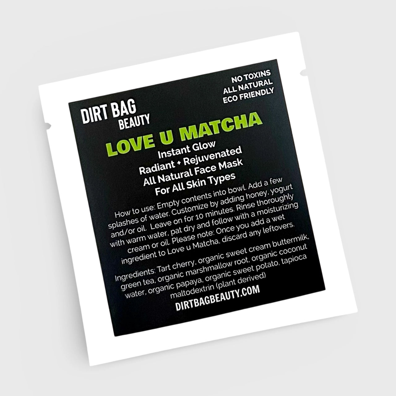 LOVE U MATCHA (Single-Use Packet)