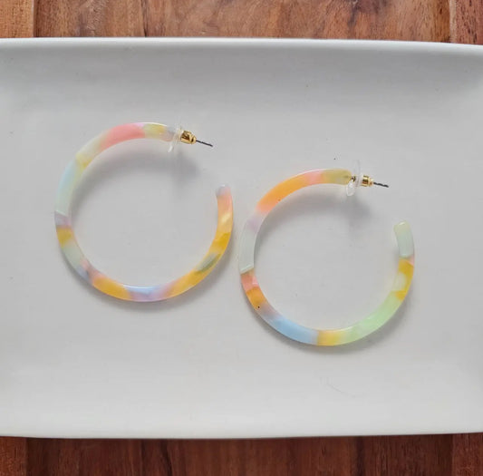 Rainbow Delight Cameron Hoops