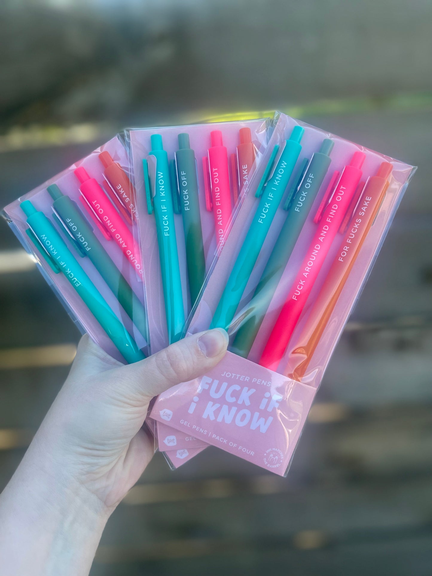 Fuck If I Know 4 Pack Jotter Set