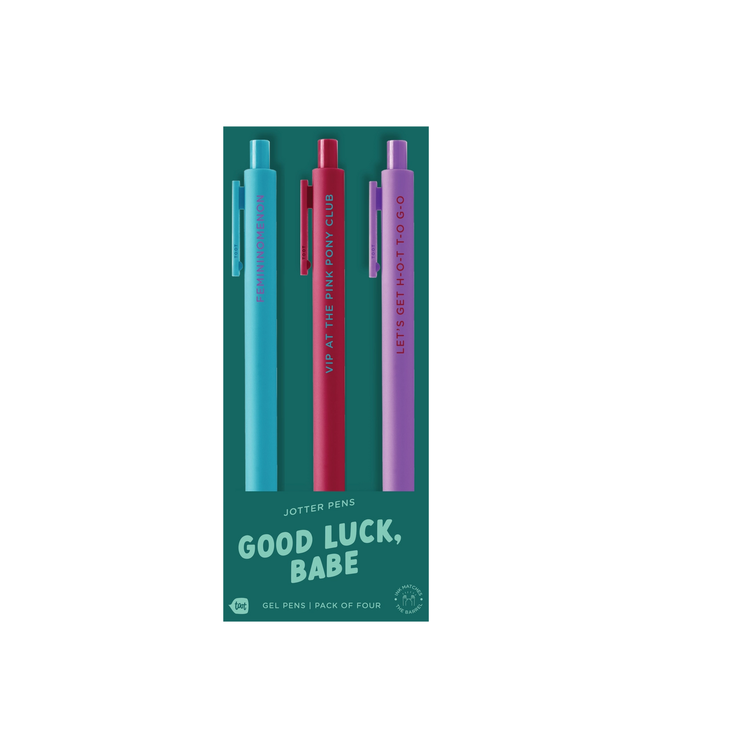 Good Luck, Babe 3 Pack Jotter Set