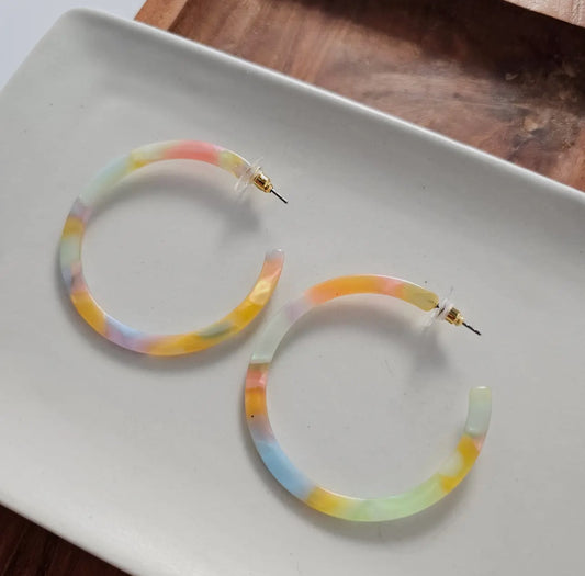Rainbow Delight Cameron Hoops