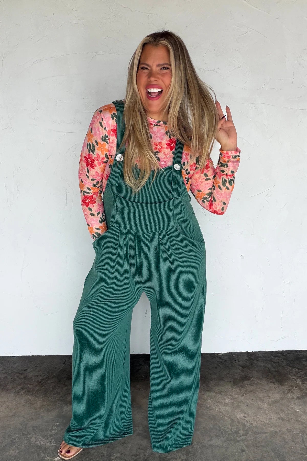 WINTER KARLI OVERALLS HUNTER GREEN