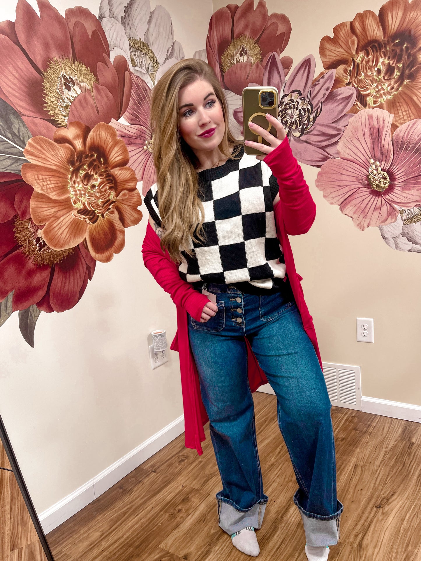 Red Cardigan