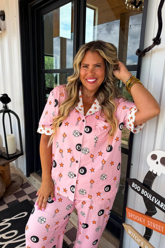 8 Ball Luxe PJ Set