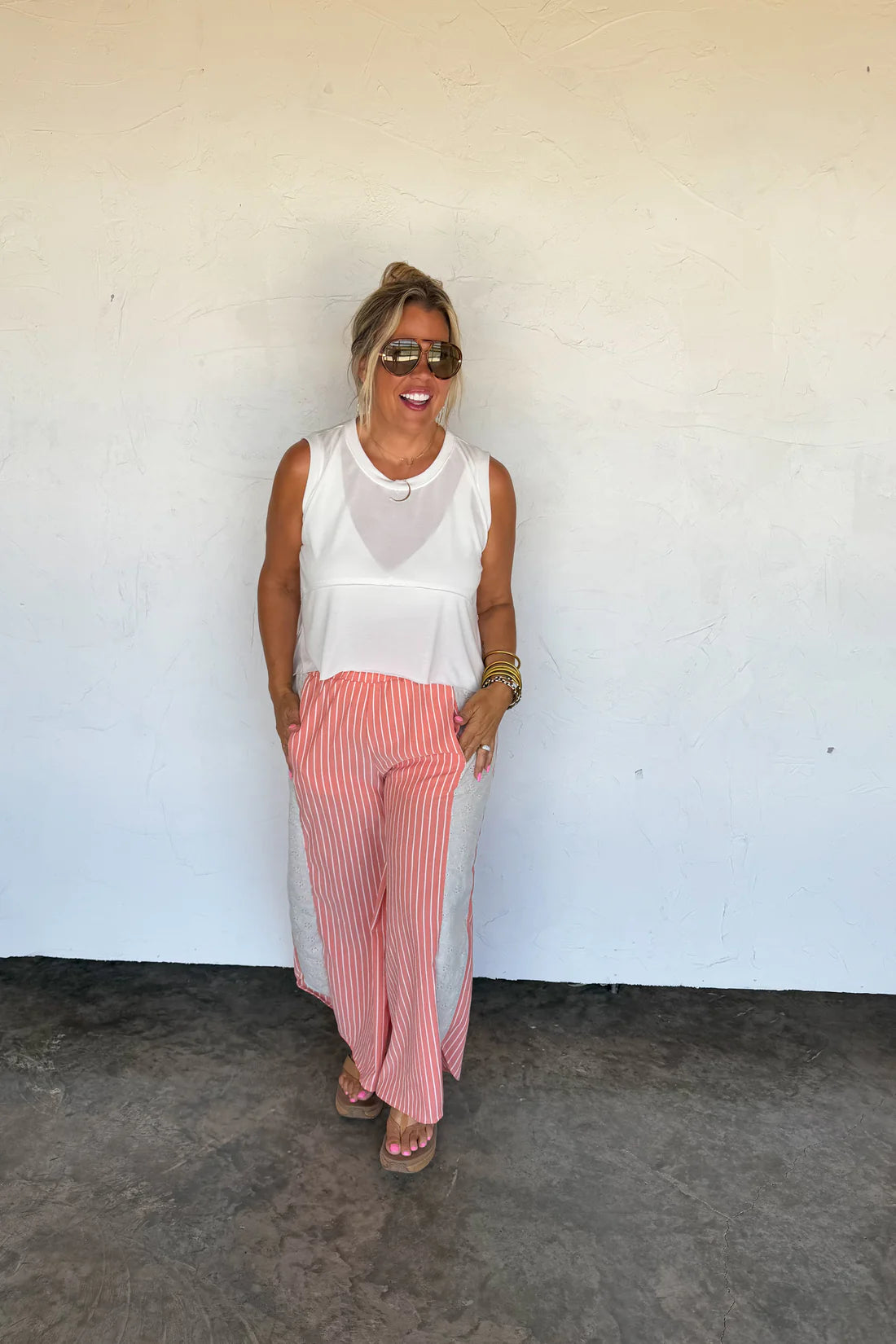 Coral Weekend Escape Pants ETA end of July