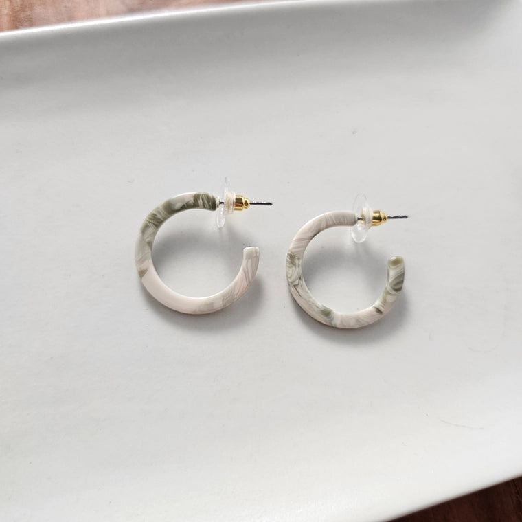 Sage Cami Mini Hoops