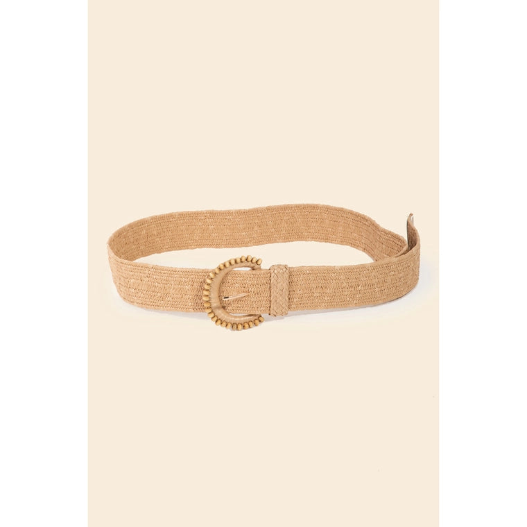 Elastic Braided Fashion Belt