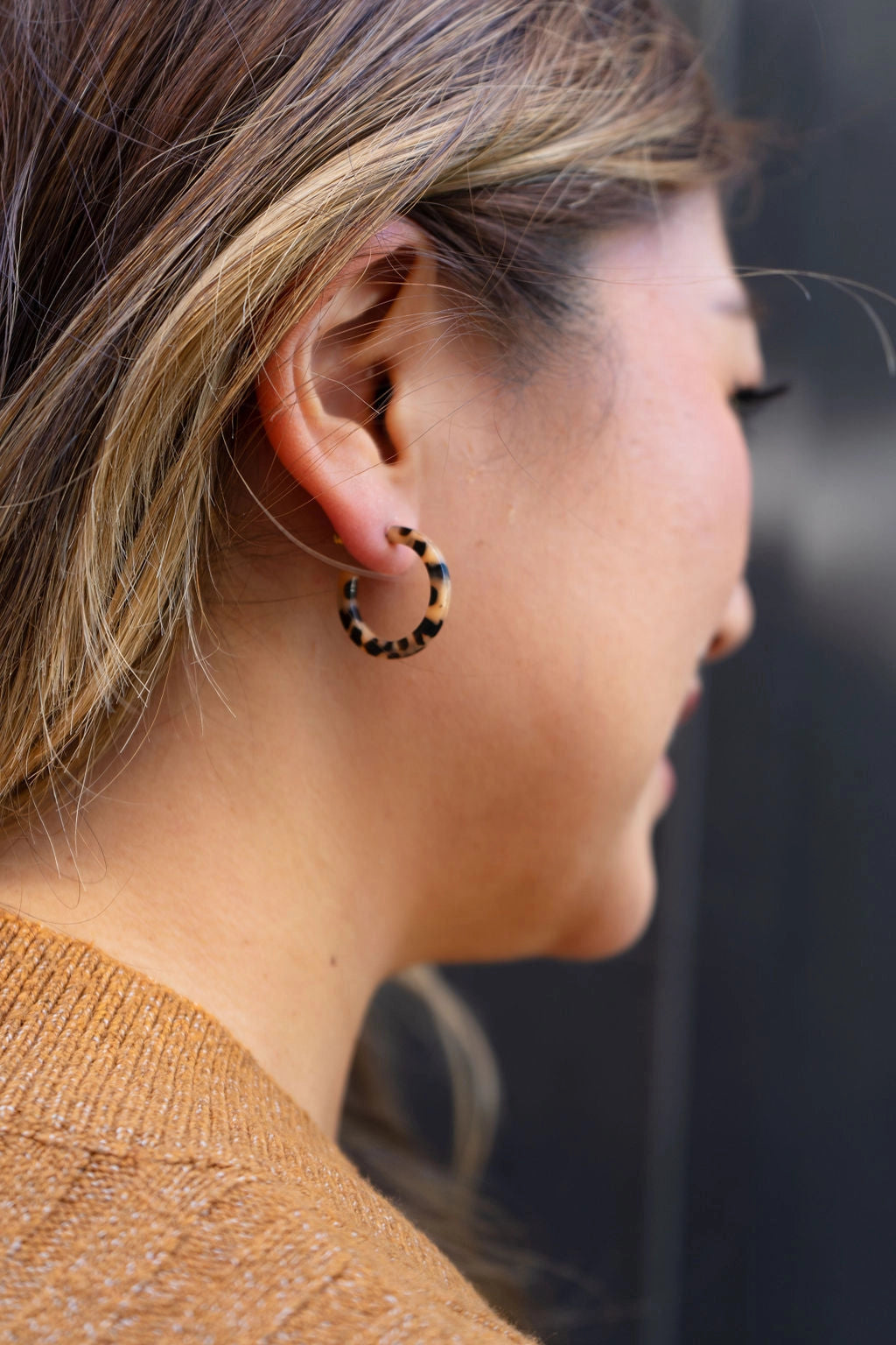 Cheetah Cami Mini Hoops