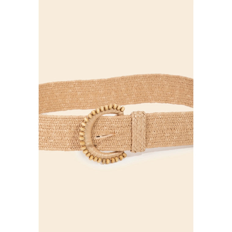 Elastic Braided Fashion Belt
