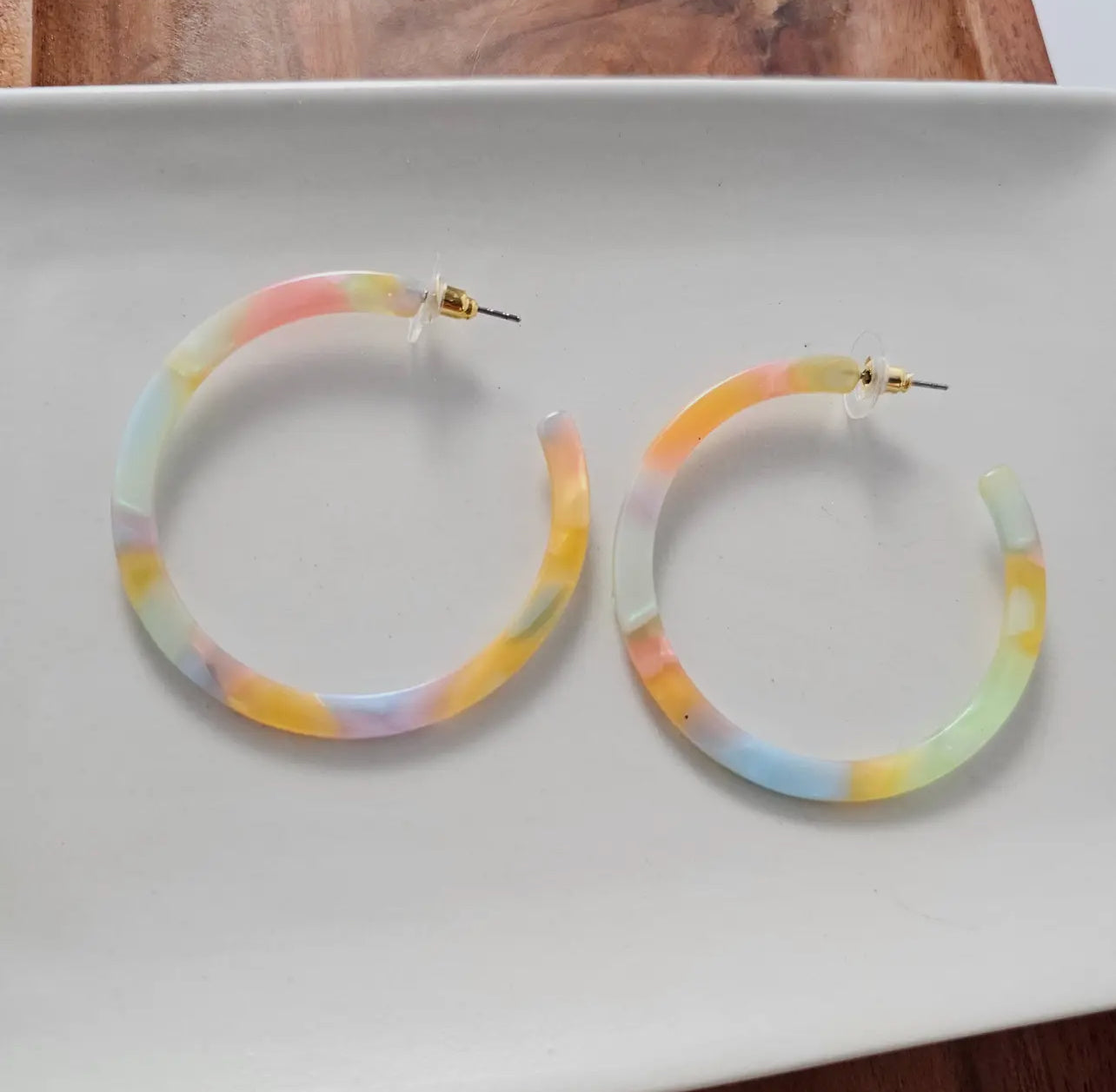 Rainbow Delight Cameron Hoops