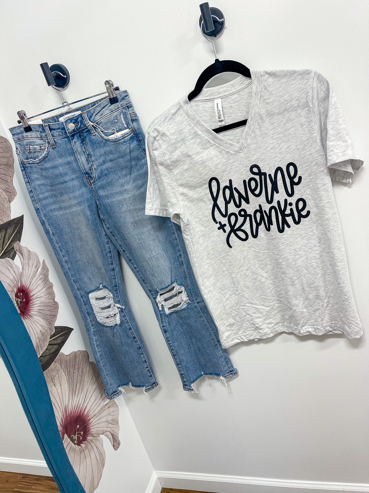 Laverne + Frankie Calligraphy Tee