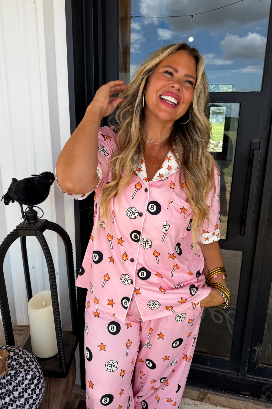 8 Ball Luxe PJ Set