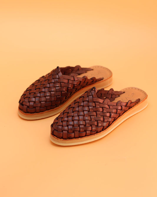 Uxmal Leather Mule