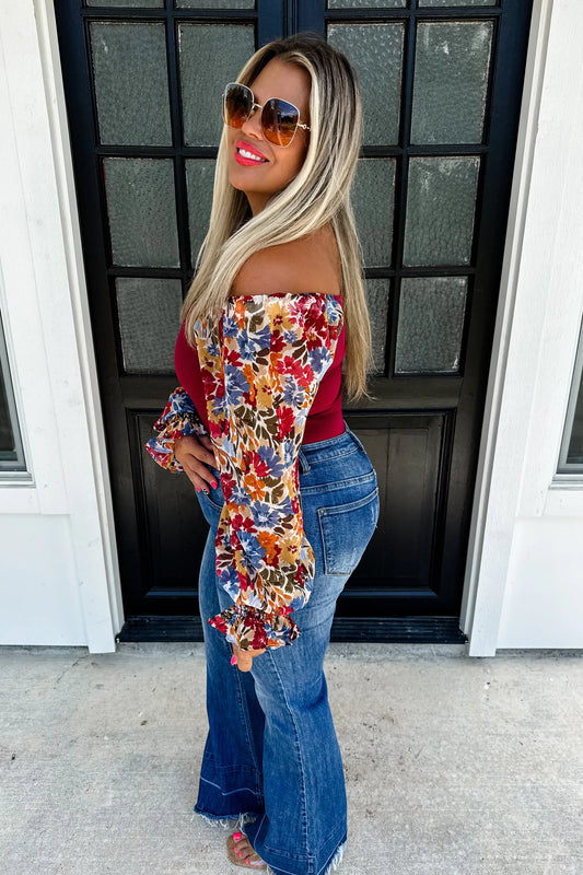 Autumn Blooms Bodysuit