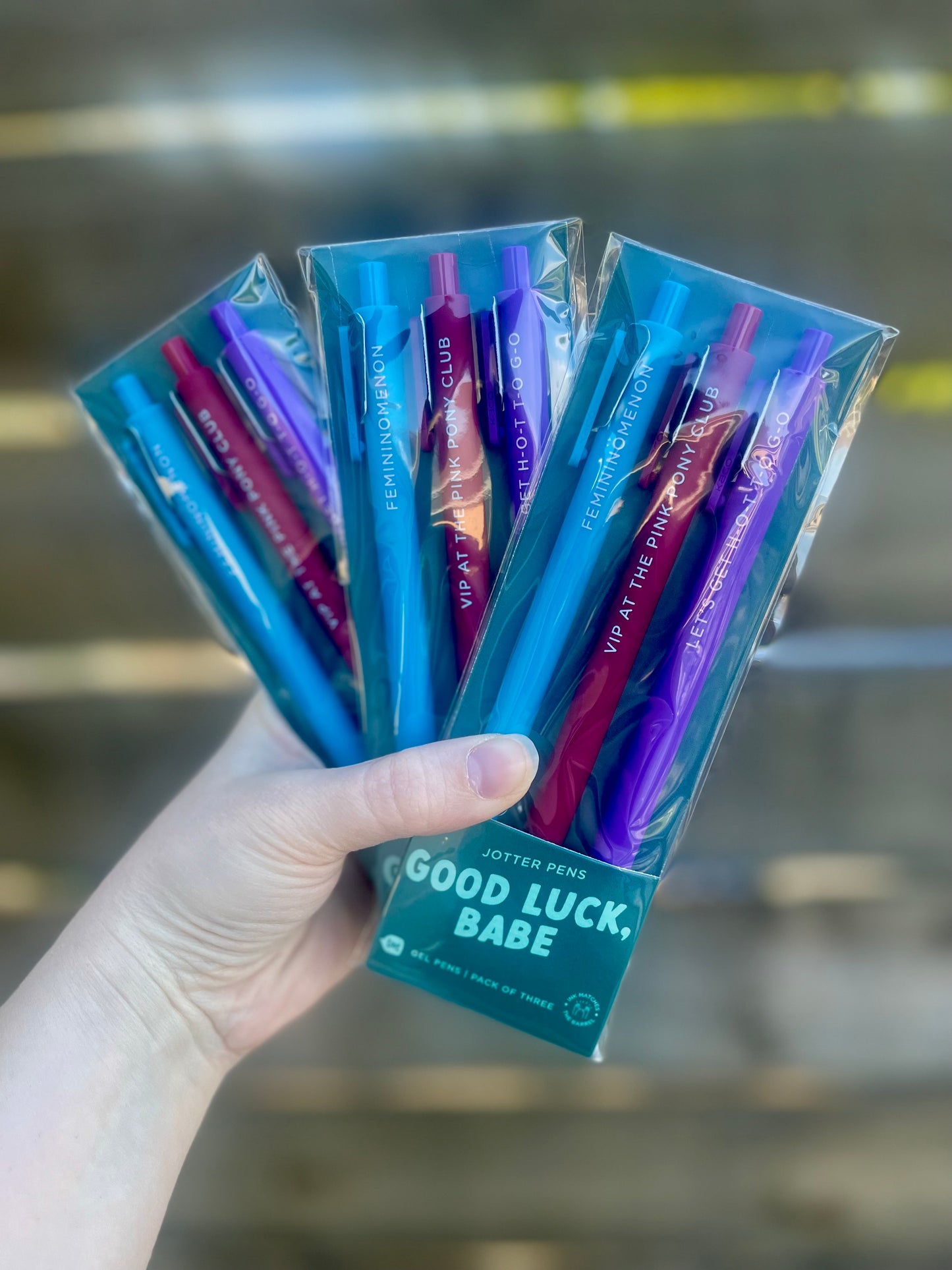 Good Luck, Babe 3 Pack Jotter Set