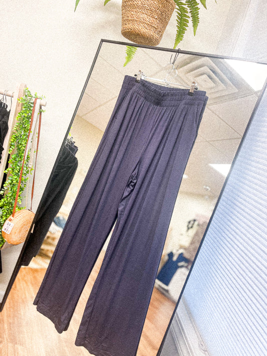 Plus Size Viscose Modal Wide Leg Pant