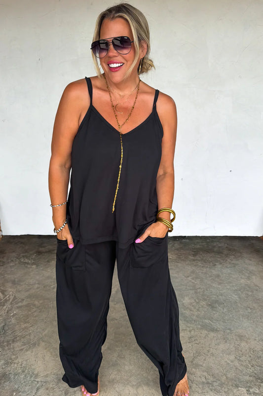 Black Delilah Pant Set ETA end of July