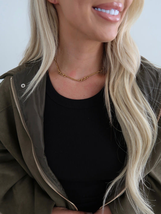 GOLD GRACE NECKLACE ๏ฟผ