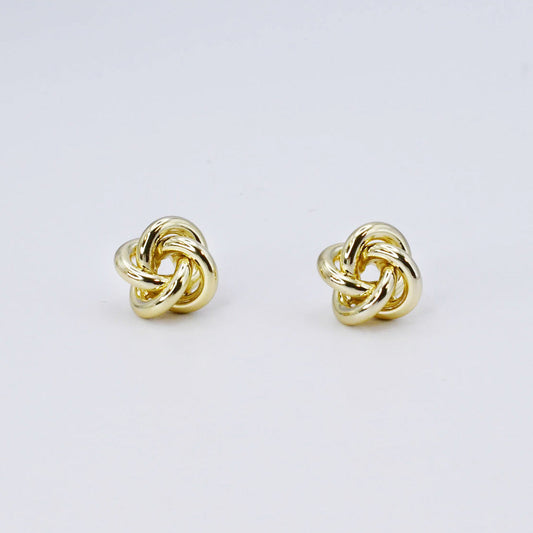 Gold Knot Stud