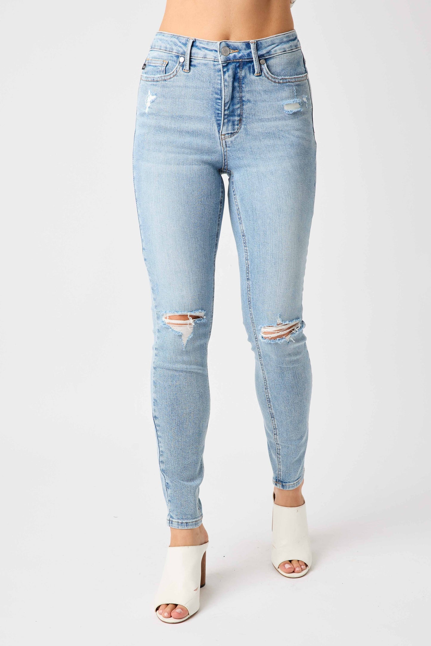 Judy Blue Tummy Control Skinny Light Wash
