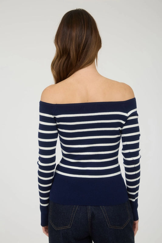 Navy Knit Sweater