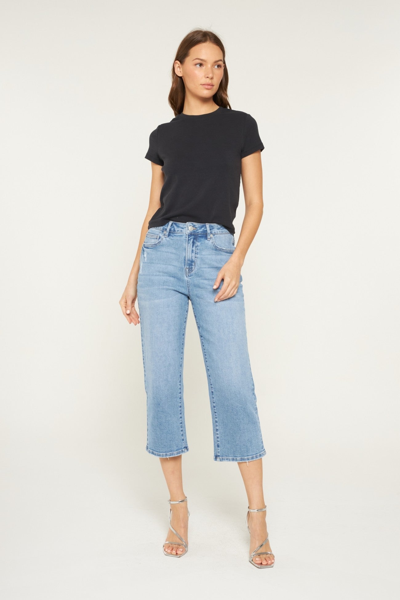 Coming Soon... High Rise Straight Capri