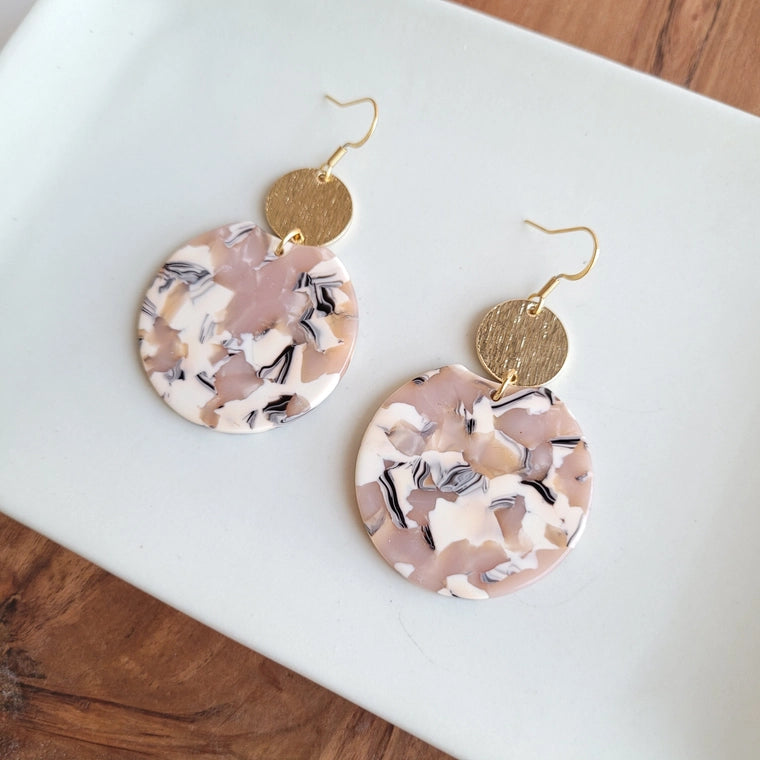 Zoey Sandstone Earring