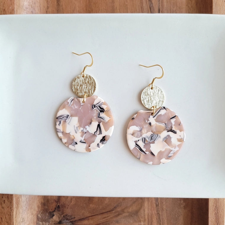 Zoey Sandstone Earring