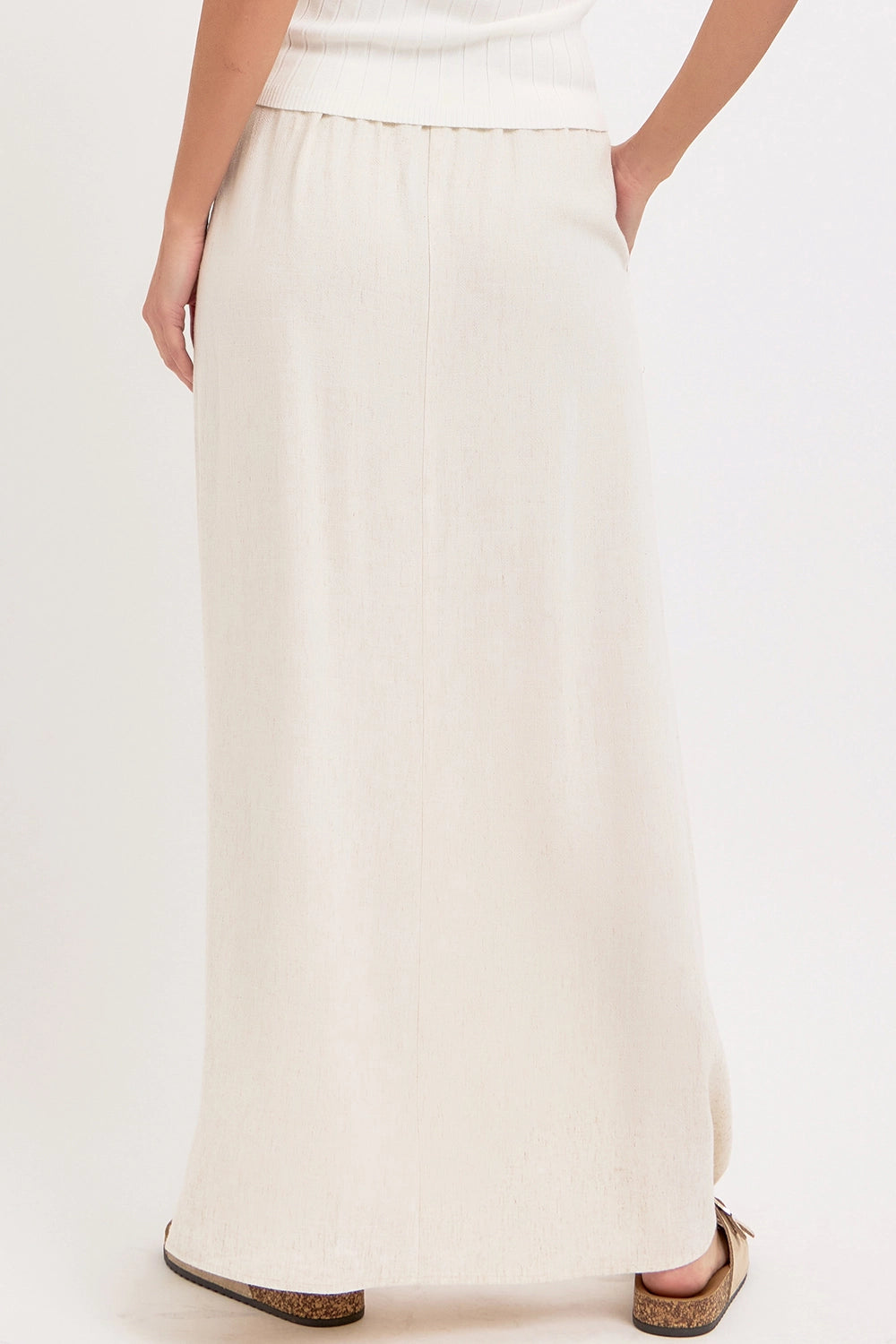 Linen Maxi Skirt
