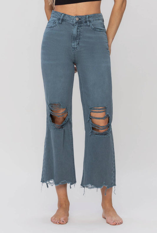 90s Vintage Cropped Flares Balsam