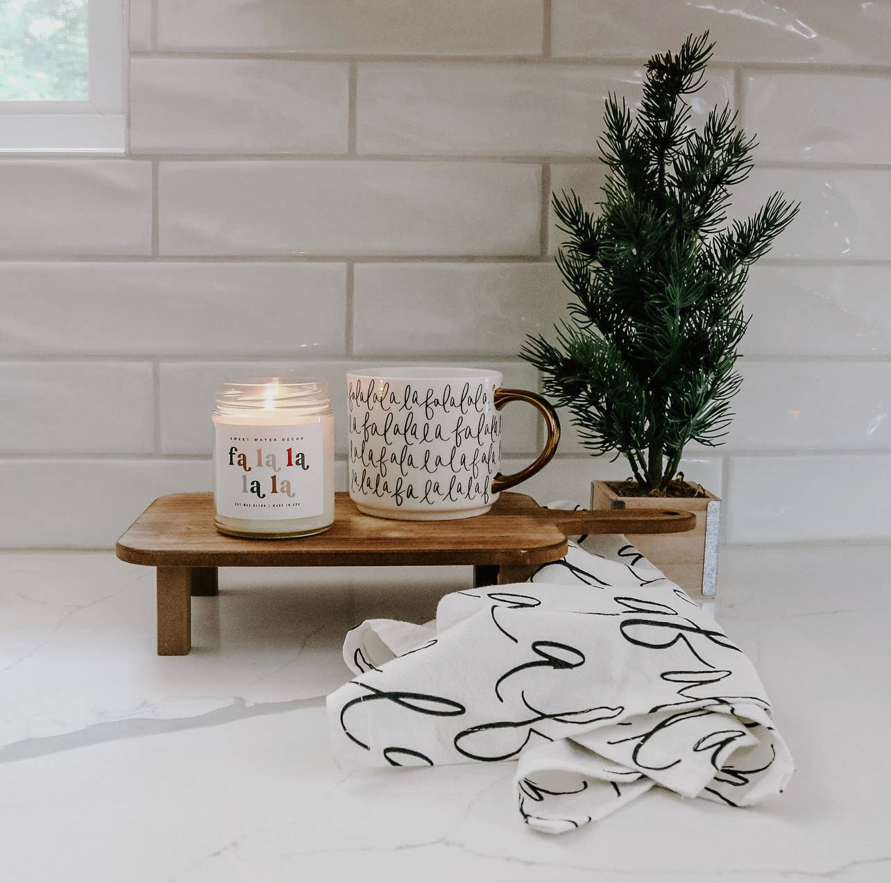 Fa La La La La Soy Candle