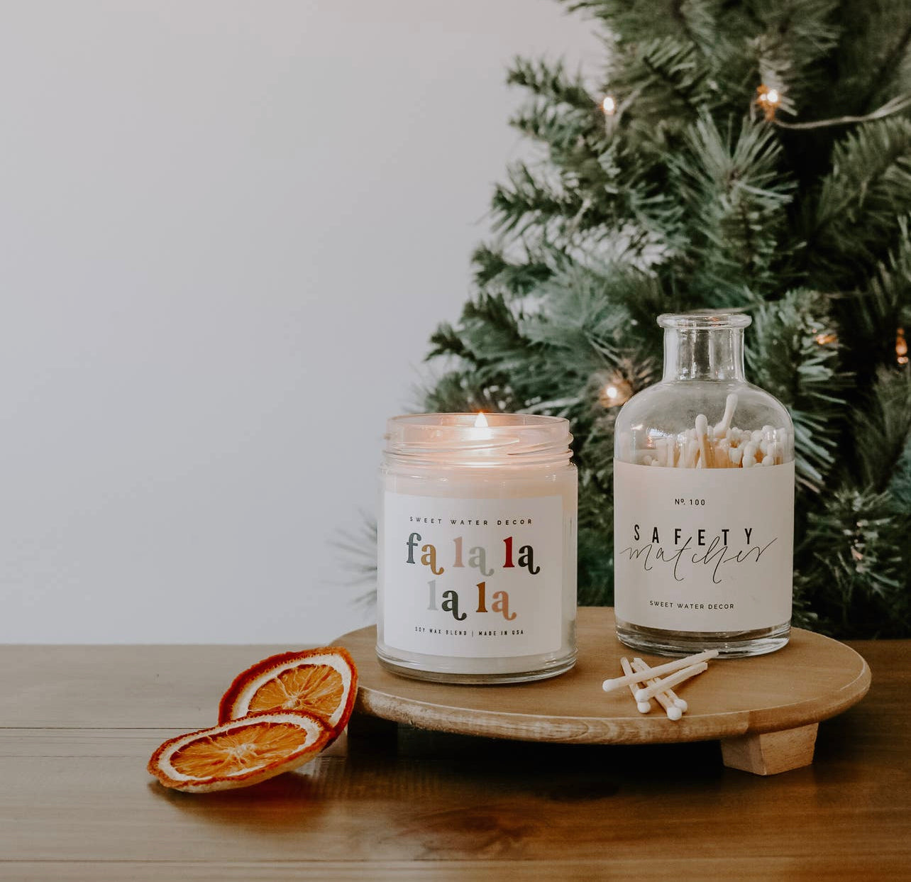 Fa La La La La Soy Candle